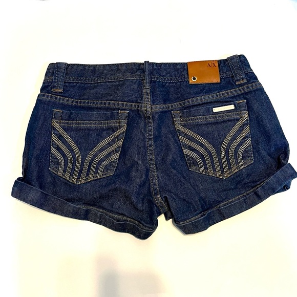 Armani Exchange Women’s Denim Shorts 6 Blue Jeans - Picture 1 of 6